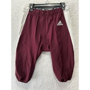 Adidas Mens Size XL Red Woven A1 Stock Football Pants
